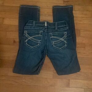 Ariat Mid Rise Straight Leg Jeans